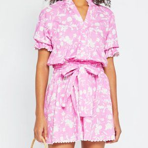 Kourt Drea Dress - Pink Floral Day Dress